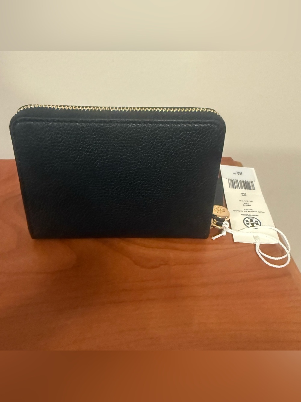 Tory Burch Romy Pebbled Leather Zip Wallet  Retail $150 NWT - Picture 5 of 11